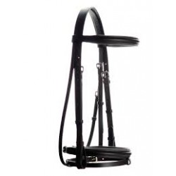 ASCOT PADDED FLASH BRIDLE